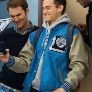 13 Reasons Why Blue Letterman Jacket