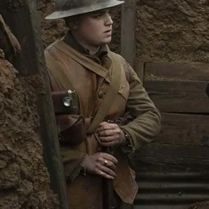 1917 Leather Brown Vest
