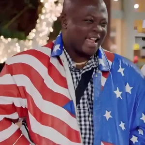 90 Day Fiance Happily USA Flag Eagle Leather Jacket