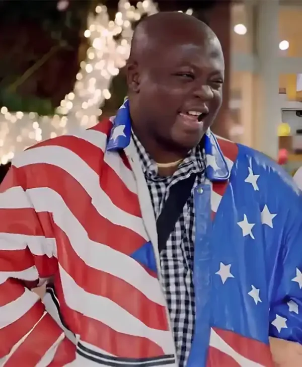 90 Day Fiance Happily USA Flag Eagle Leather Jacket