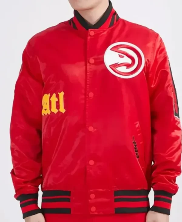 Atlanta Hawks English Classic Rib Jacket