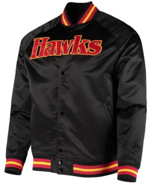 Atlanta Hawks Hardwood Classics Varsity Jacket