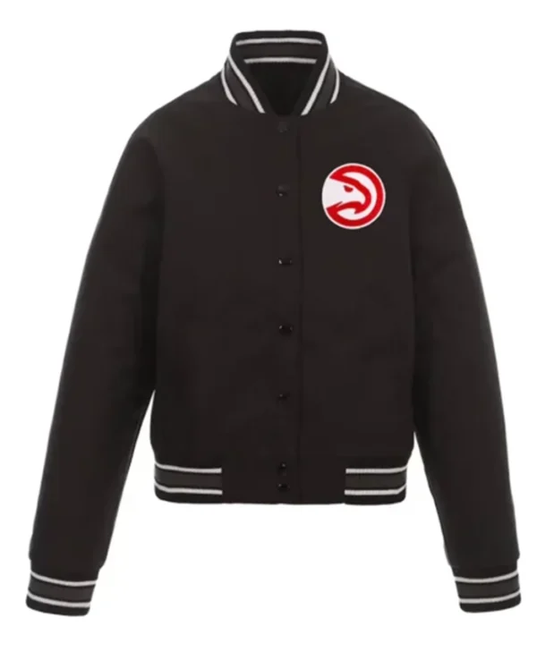 Atlanta Hawks Letterman Varsity Jacket