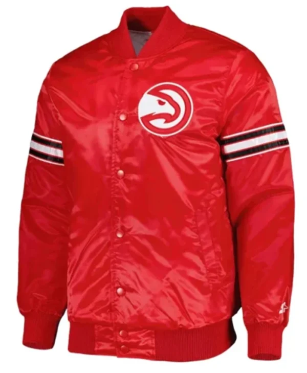 Atlanta Hawks Pick and Roll Red Jacket