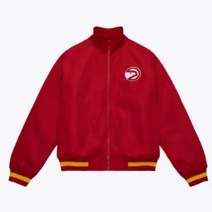 Atlanta Hawks Red Full-Zip Jacket