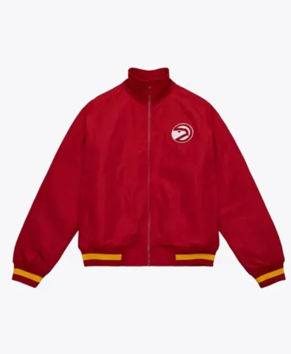 Atlanta Hawks Red Full-Zip Jacket