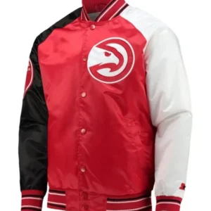 Atlanta Hawks Reliever Raglan Jacket