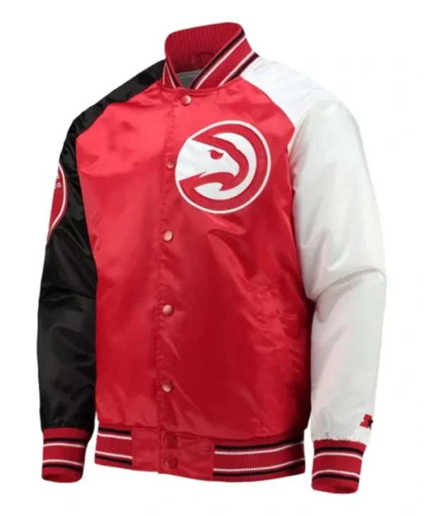 Atlanta Hawks Reliever Raglan Jacket