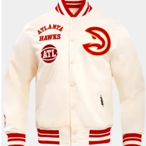 Atlanta Hawks Retro Classic Rib Jacket