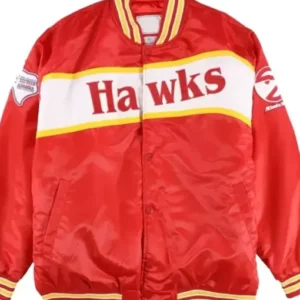 Atlanta Hawks Star Game Red Jacket