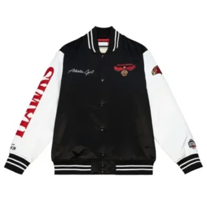 Atlanta Hawks Team Origins Varsity Jacket