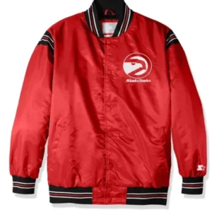Atlanta Hawks The Enforcer Retro Varsity Jacket