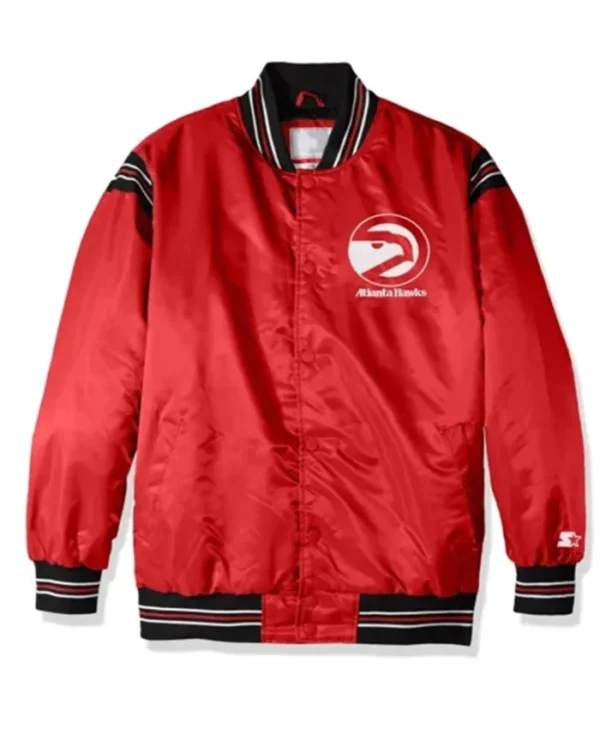 Atlanta Hawks The Enforcer Retro Varsity Jacket