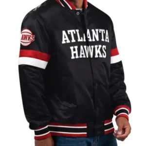 Atlanta Hawks home Game Varsity Jacket