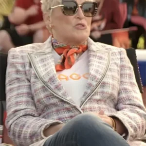 Back in Action 2025 Glenn Close Coat
