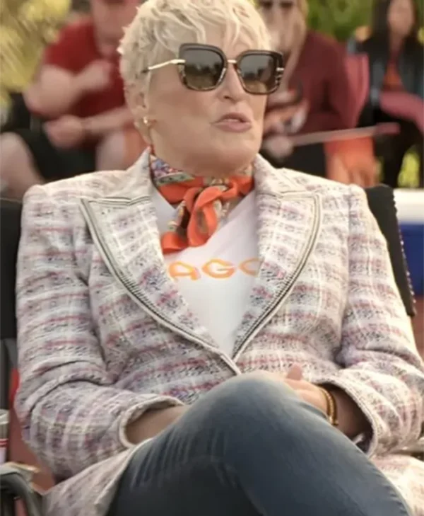 Back in Action 2025 Glenn Close Coat