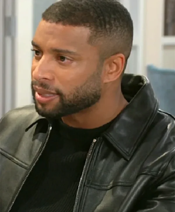 Beyond The Gates 2025 Brandon Claybon Black Leather Bomber Jacket
