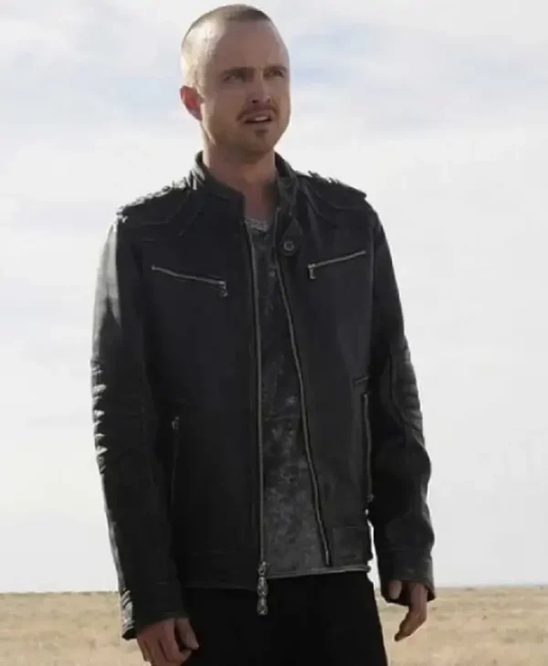 Aaron Paul Black Jacket