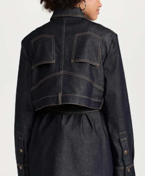 9-1-1 S08 Angela Bassett Denim Shirt - Image 2