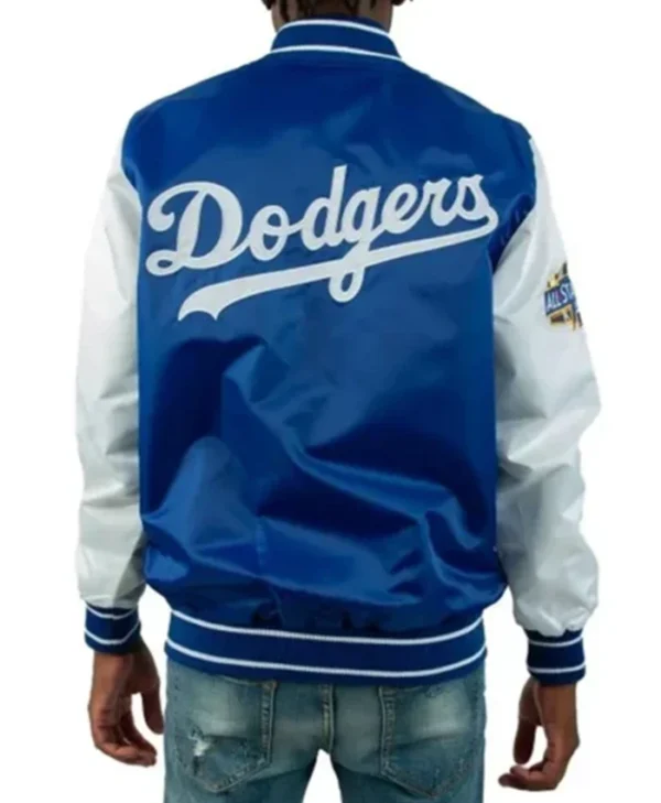Buy Now All-Star Dodgers White And Blue Varsity Jacket For Unisex