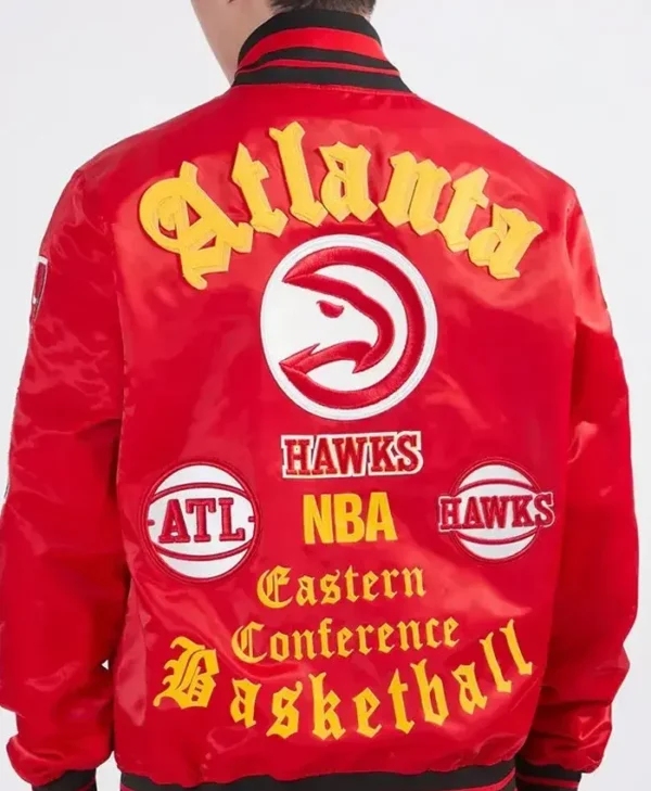 Buy Now Atlanta Hawks English Classic Rib Jacket For Unisex