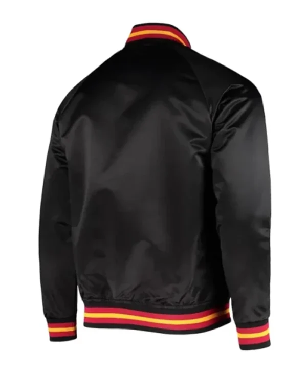 Buy Now Atlanta Hawks Hardwood Classics Varsity Jacket For Unisex