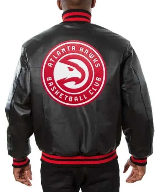 Buy Now Atlanta Hawks Leather Varsity Jacket For Unisex