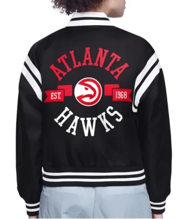 Buy Now Atlanta Hawks Logo varsity Jacket For Men and Women