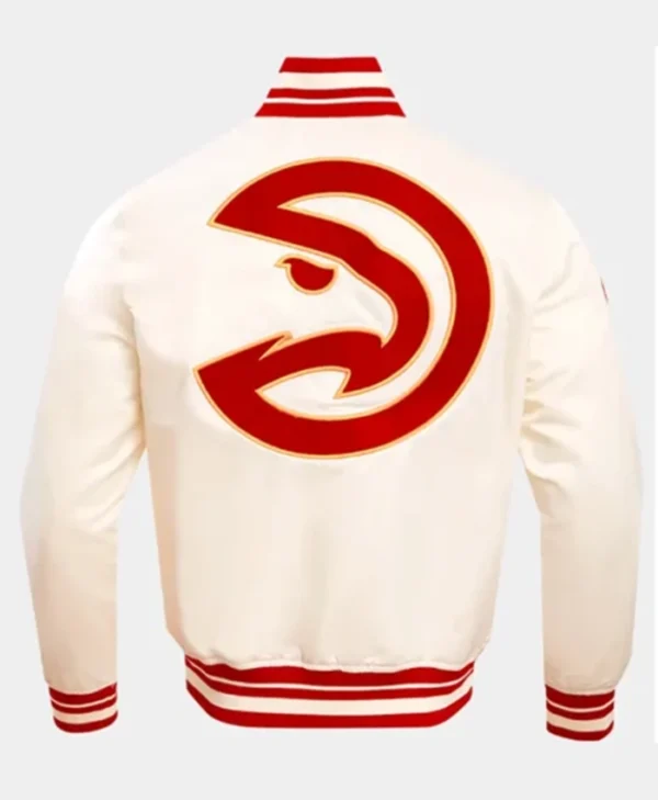 Buy Now Atlanta Hawks Retro Classic Rib Jacket for Unisex