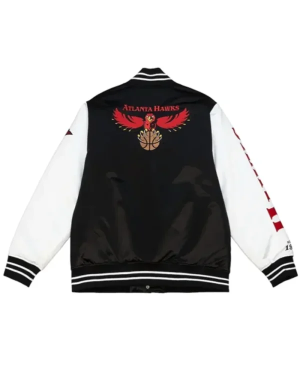 Buy Now Atlanta Hawks Team Origins Varsity Jacket For Unisex