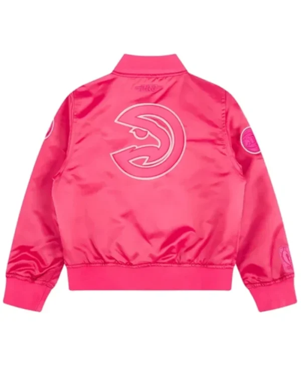 Buy Now Atlanta Hawks Triple Pink Jacket For Men and Women