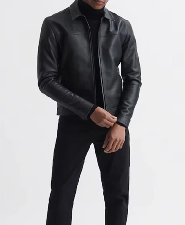 Buy Now Beyond The Gates 2025 Brandon Claybon Black Leather Bomber Jacket For Jacket