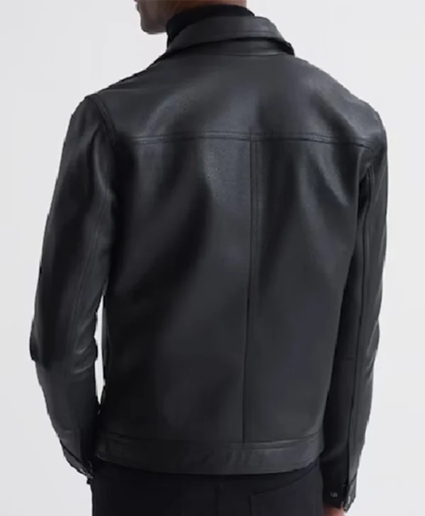 Buy Now Beyond The Gates 2025 Brandon Claybon Black Leather Bomber Jacket For Jacket2
