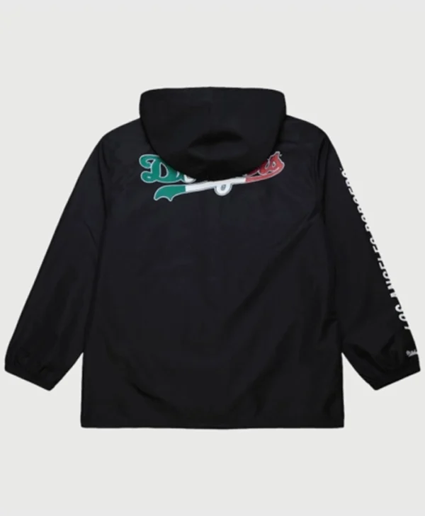  Buy Now Dodgers Coaches Black Hooded Jacket For Unisex