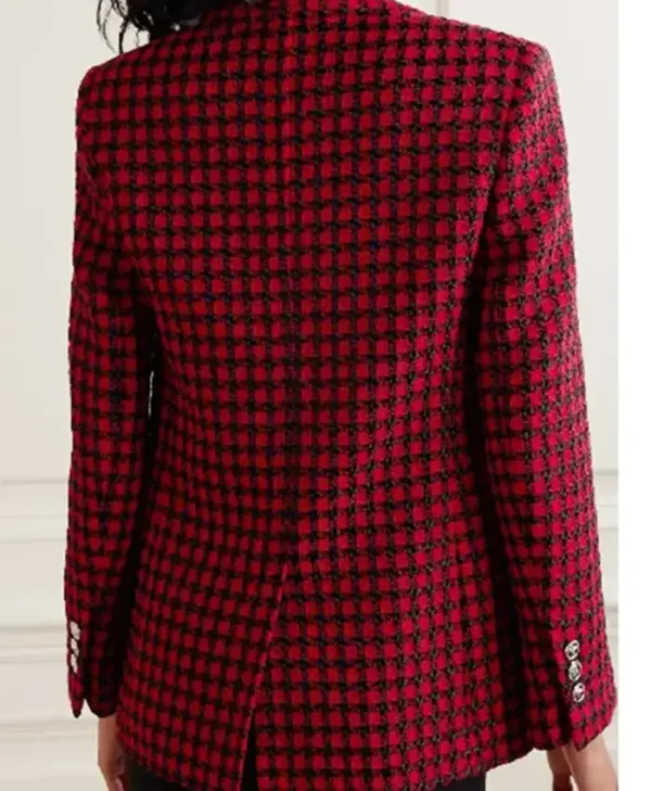 Buy Now Elsbeth S02 Carrie Preston Check Blazer For Unisex.2