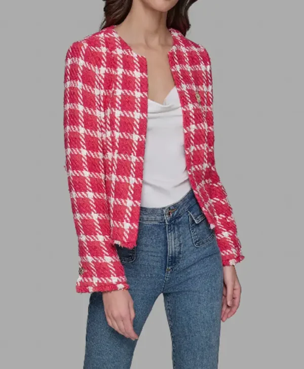 Elsbeth S02 Carrie Preston Houndstooth Jacket - Image 2