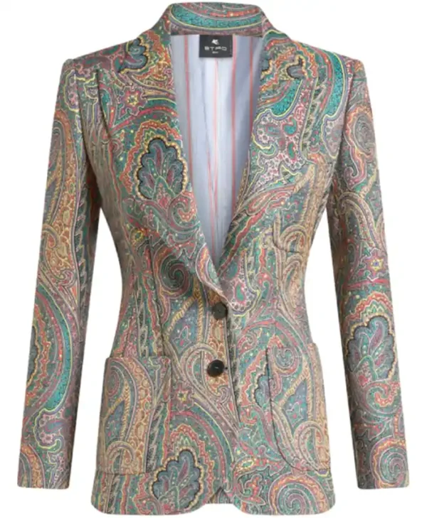  Buy Now Elsbeth S02 Carrie Preston Paisley Blazer For Unisex