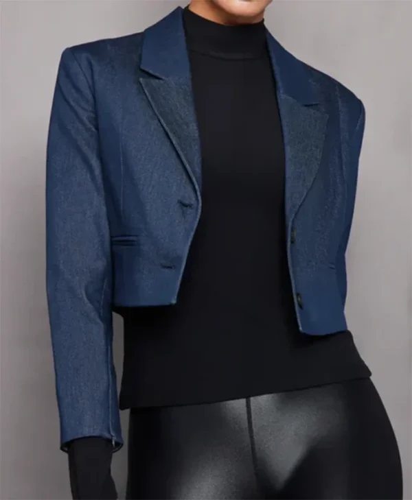Buy Now FBI Most Wanted S06 Nina Chase Cropped Varsity Jacket For Unisex
