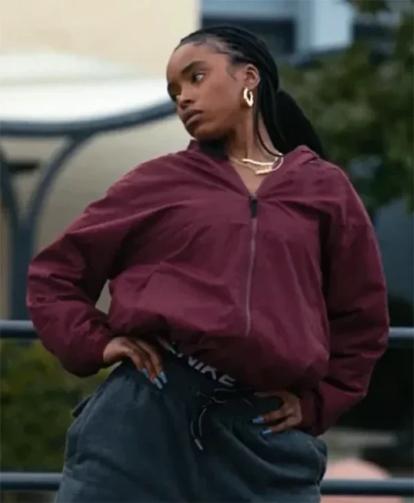 Buy Now Forever S01 Lovie Simone Maroon Bomber Jacket For Unisex