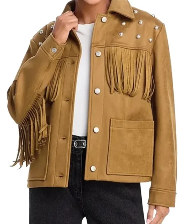 Buy Now Hacks S04 Dance Mom Brown Leather Jacket For Unisex