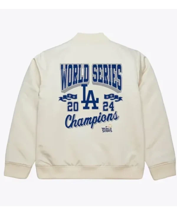  Buy Now LA Dodgers World Series Champions Bomber Jacket For Unisex