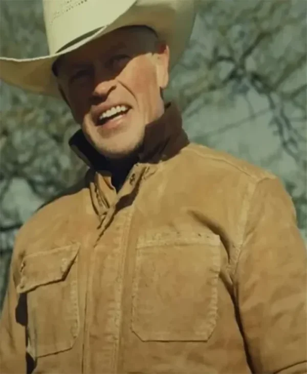 Buy Now Last Rodeo 2025 Neal McDonough Brown Cotton Varsity Jacket For Unisex
