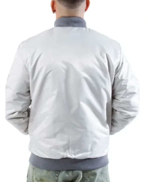  Buy Now Los Angeles Dodgers Season Silver Varsity Jacket For Unisex