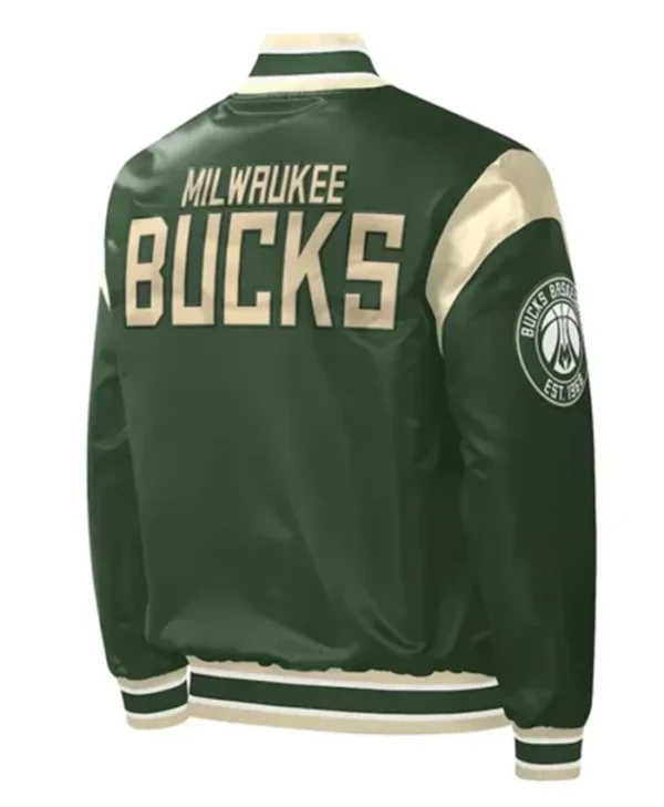 Buy Now Milwaukee Bucks Force Green Varsity Jacket For Unisex