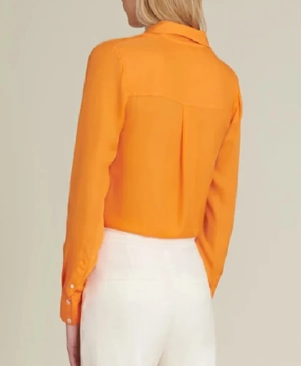 NBC News Daily Kate Snow Silk Shirt - Image 2