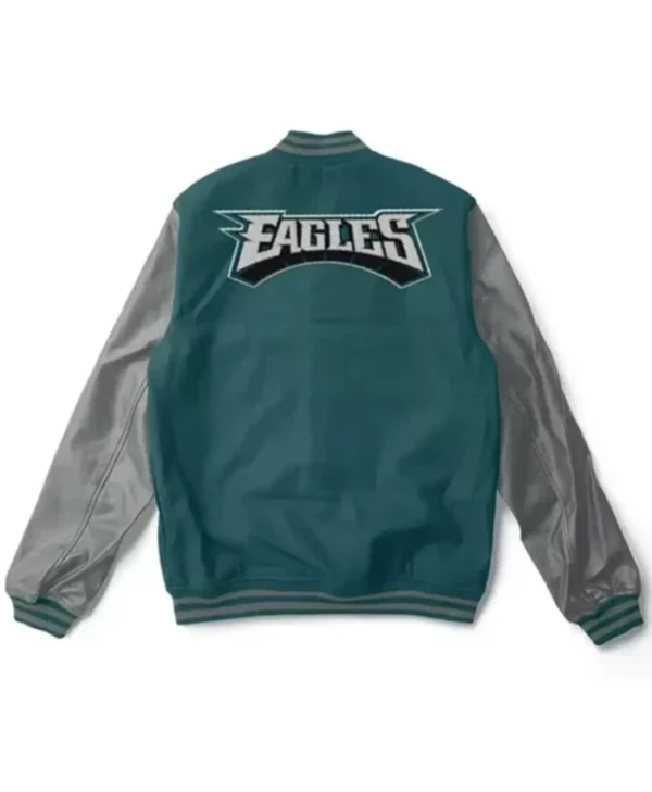 Buy Now Philadelphia Eagles Green And Grey Jacket For Unisex