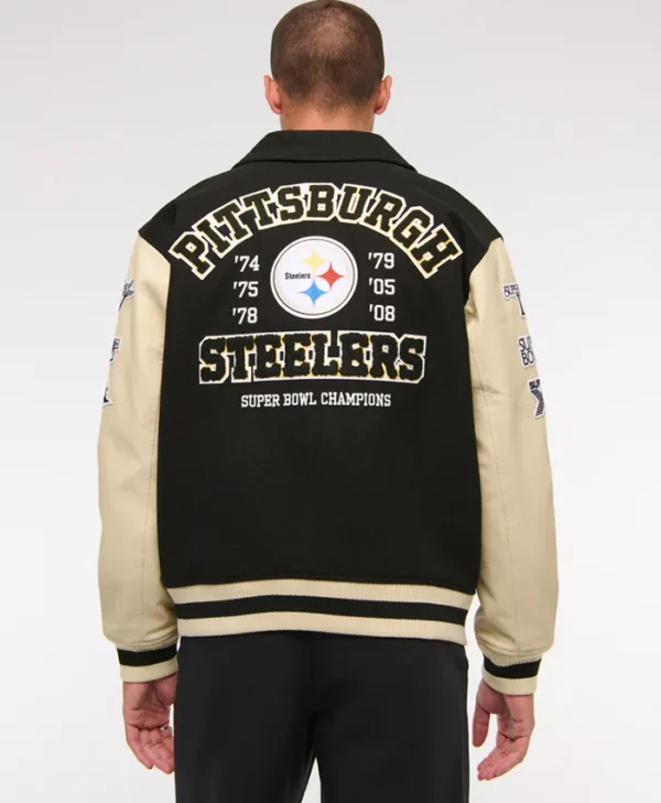  Buy Now Pittarsity Jacketsburgh Steelers V For Unisex