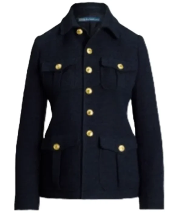 Buy Now Secrets We Keep 2025 Marie Bach Hansen Blue Varsity Jacket For Unisex