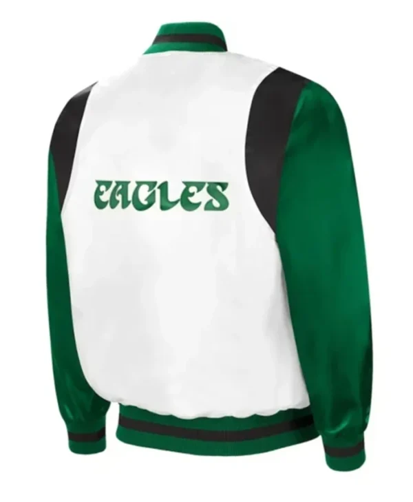 Buy Now The All-american Retro Philadelphia Eagles White kelly Jacket For Unisex
