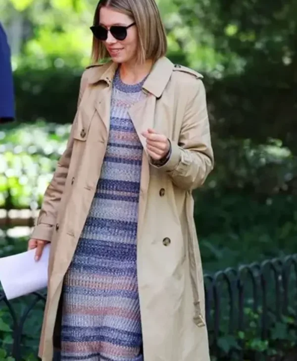 Buy Now The Better Sister S01 Jessica Biel Beige Trench Blazer For Unisex